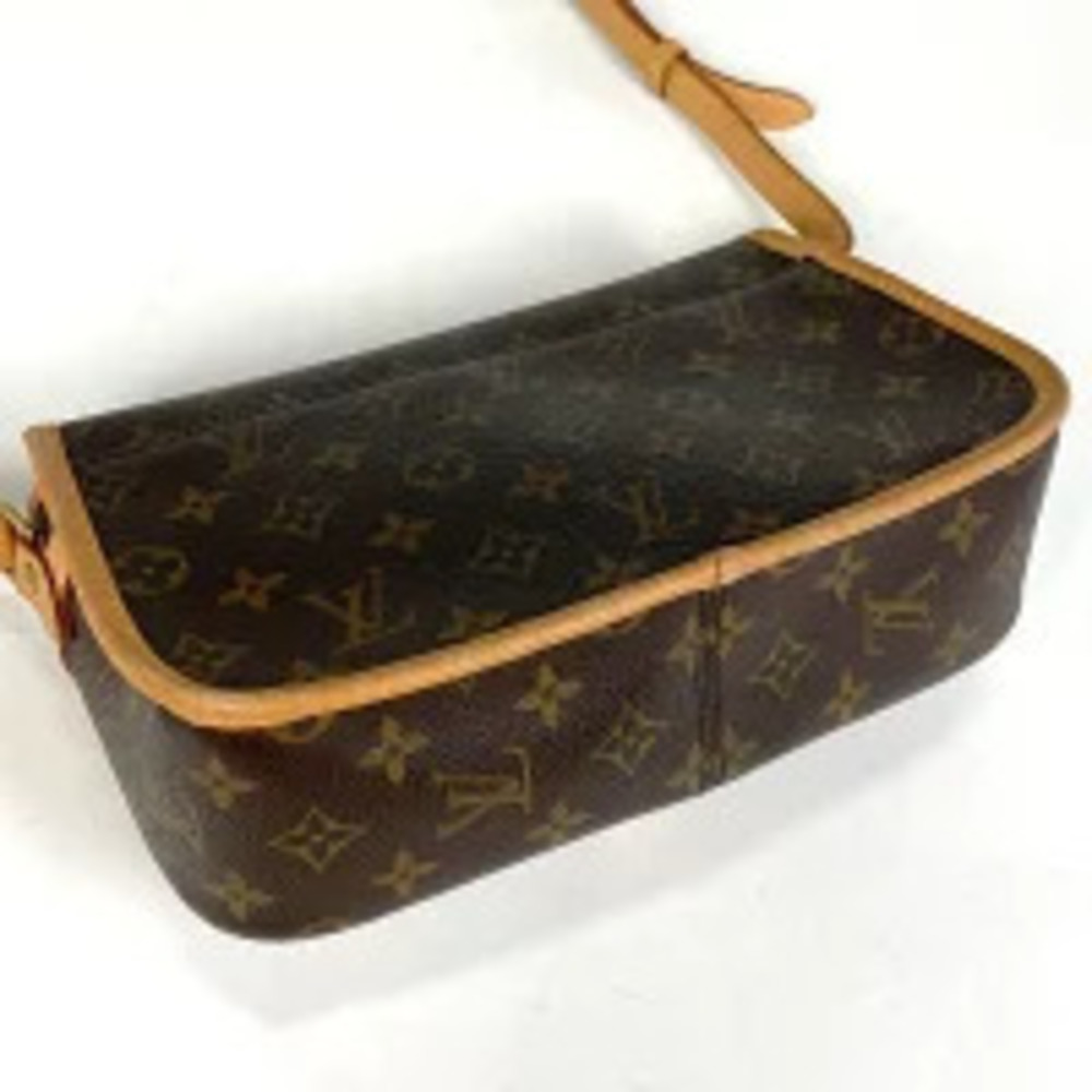 Louis Vuitton Monogram Shoulder Crossbody Brown Sologne Bag